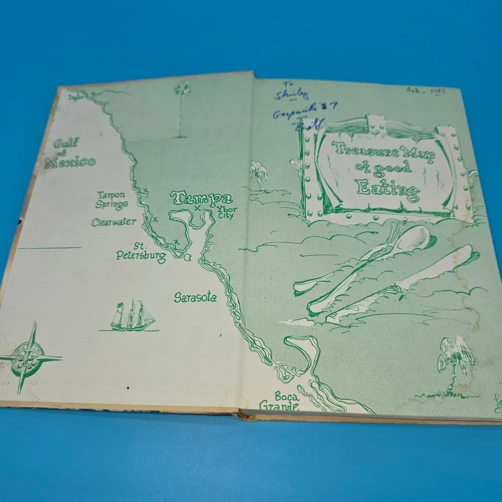 Vintage 1961 Gasparilla Cookbook by The Junior‎ League of Tampa